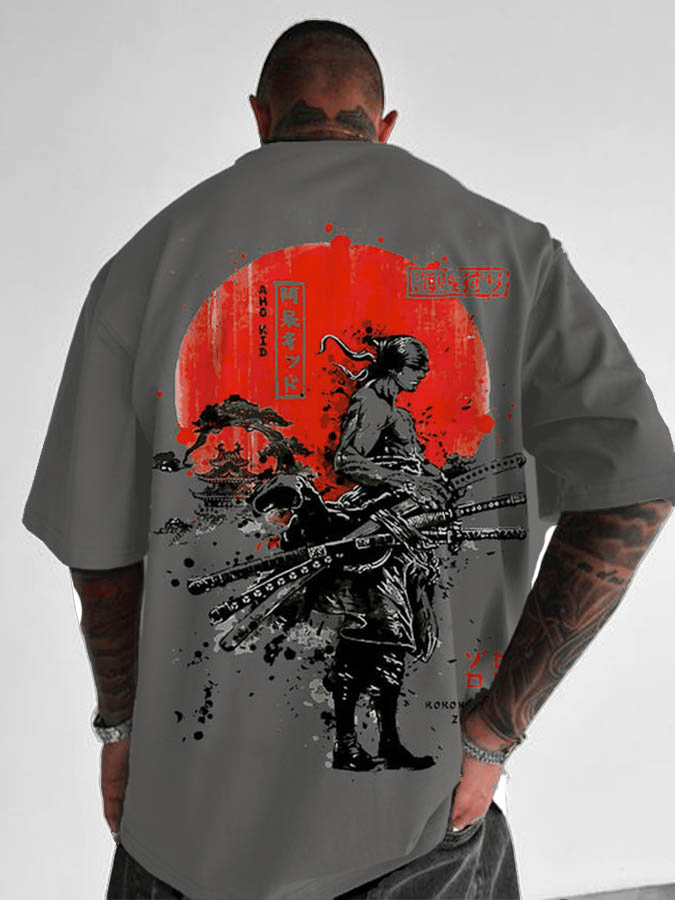 Summer Clothing Japan - One Piece Action Anime Zoro Print