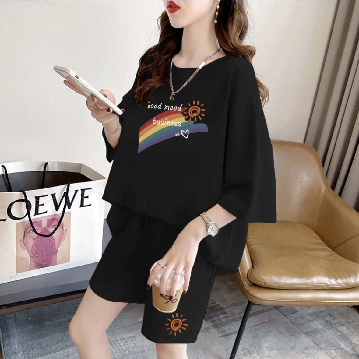 Summer Clothing Usa - Fashion women's summer shorts set, sportswear,