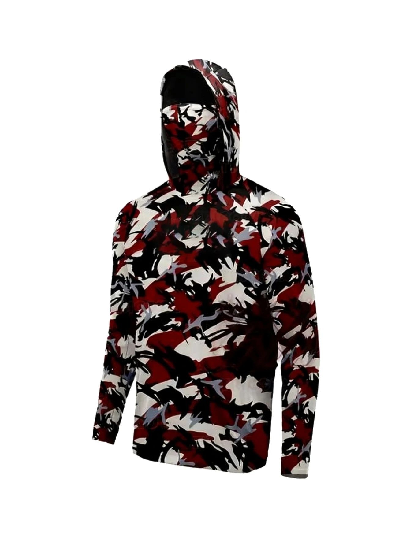 Outdoor Men Fishing Hooded Shi - Summer Clothing Types review and price