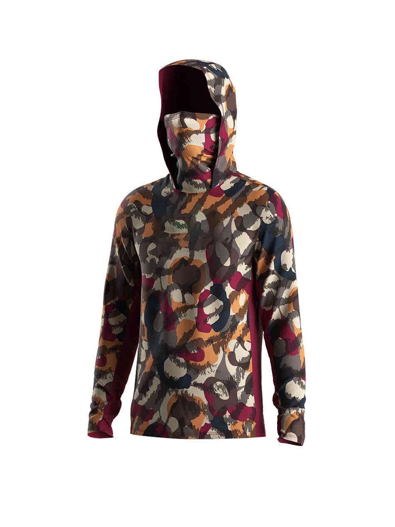 Outdoor Men Fishing Hooded Shi - Summer Clothing Types review and price
