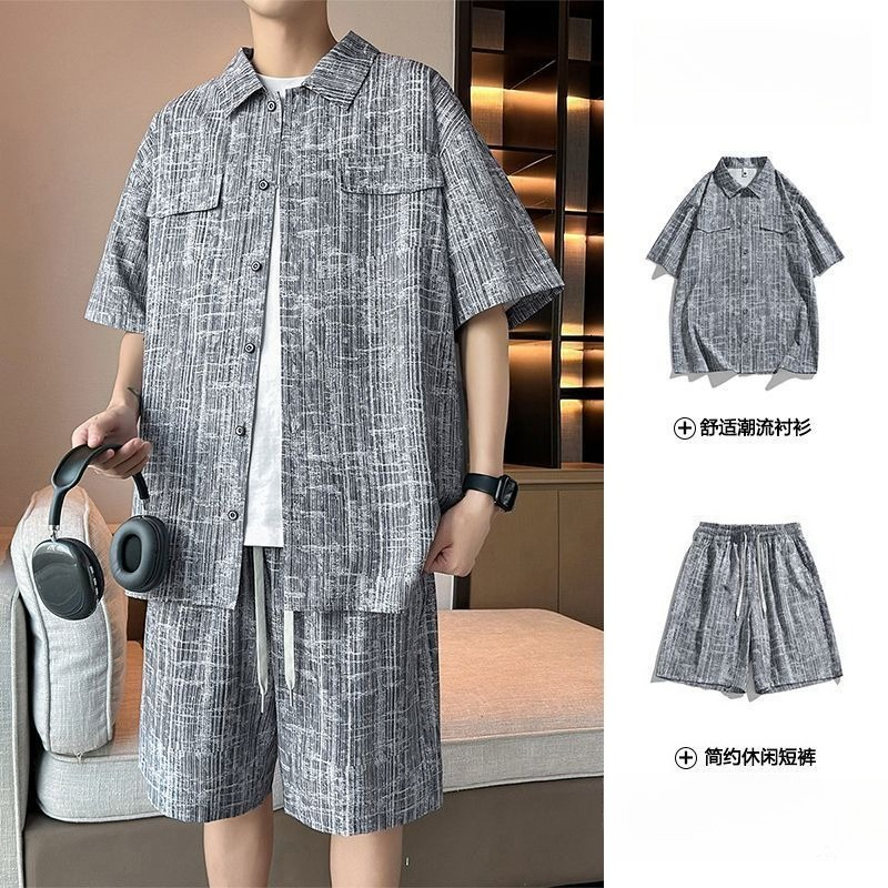Men's Set Half Sleeve Shirt+ 5 - Summer Youth Clothing review and price