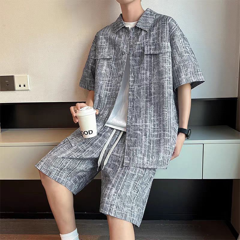 Men's Set Half Sleeve Shirt+ 5 - Summer Youth Clothing review and price