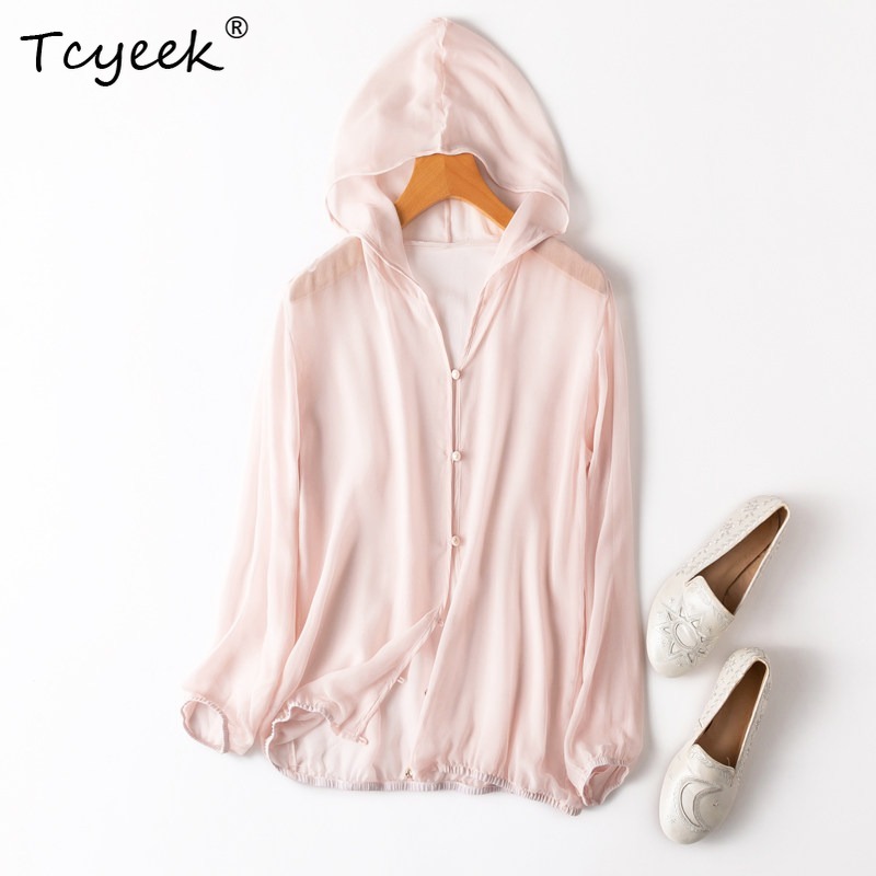 Tcyeek 100% Real Mulberry Silk - Summer Clothing Usa review and price