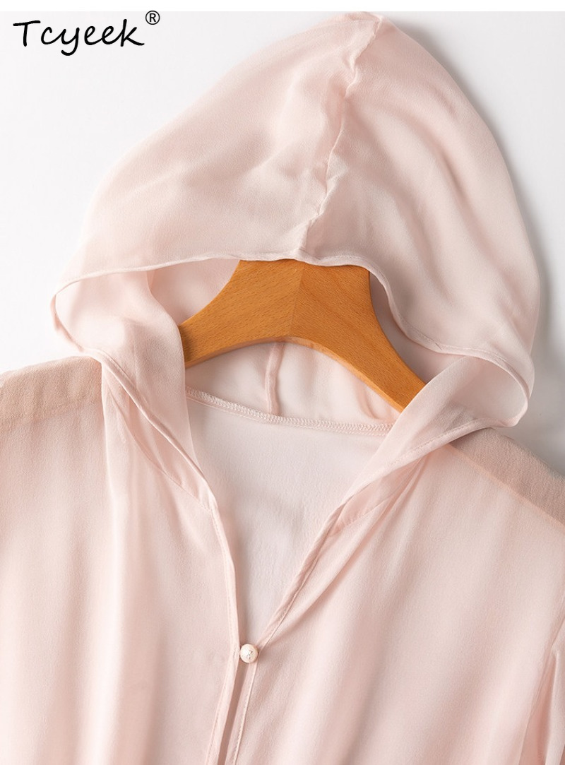 Tcyeek 100% Real Mulberry Silk - Summer Clothing Usa review and price