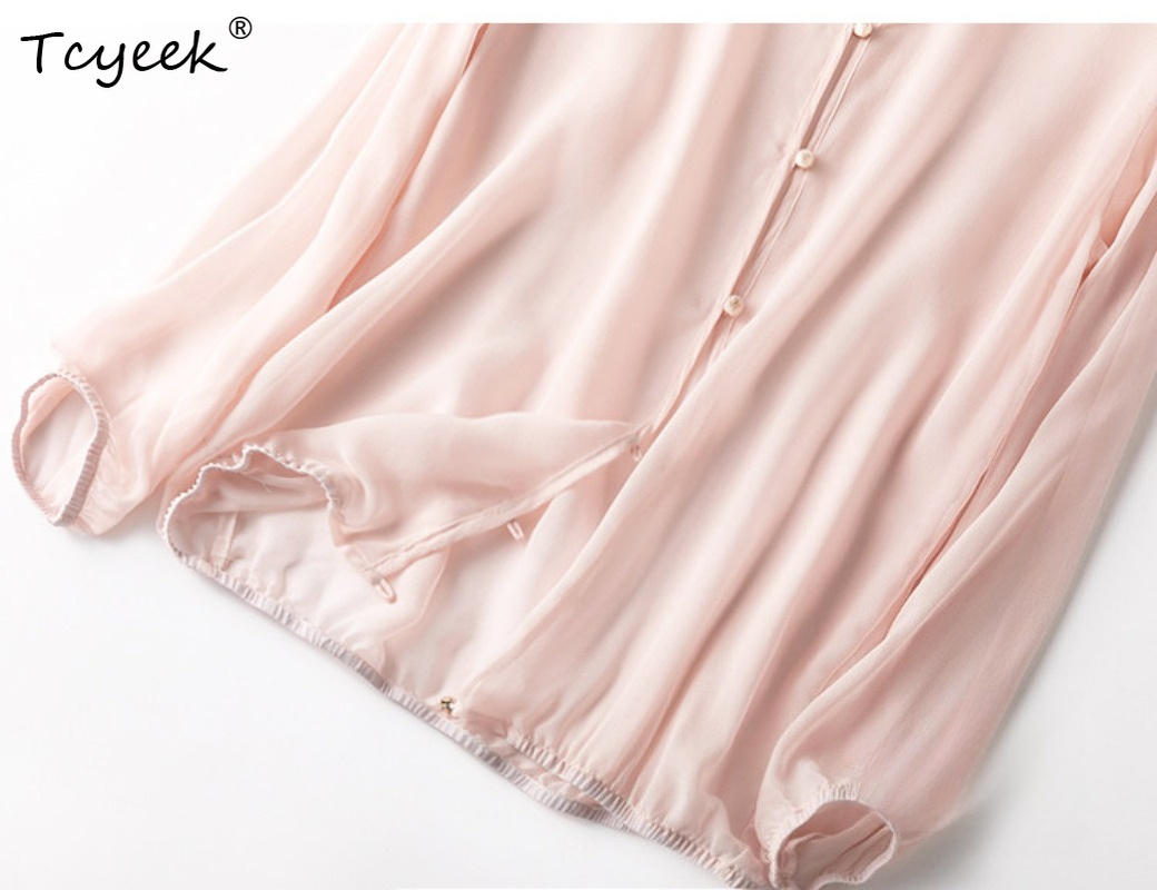 Tcyeek 100% Real Mulberry Silk - Summer Clothing Usa review and price