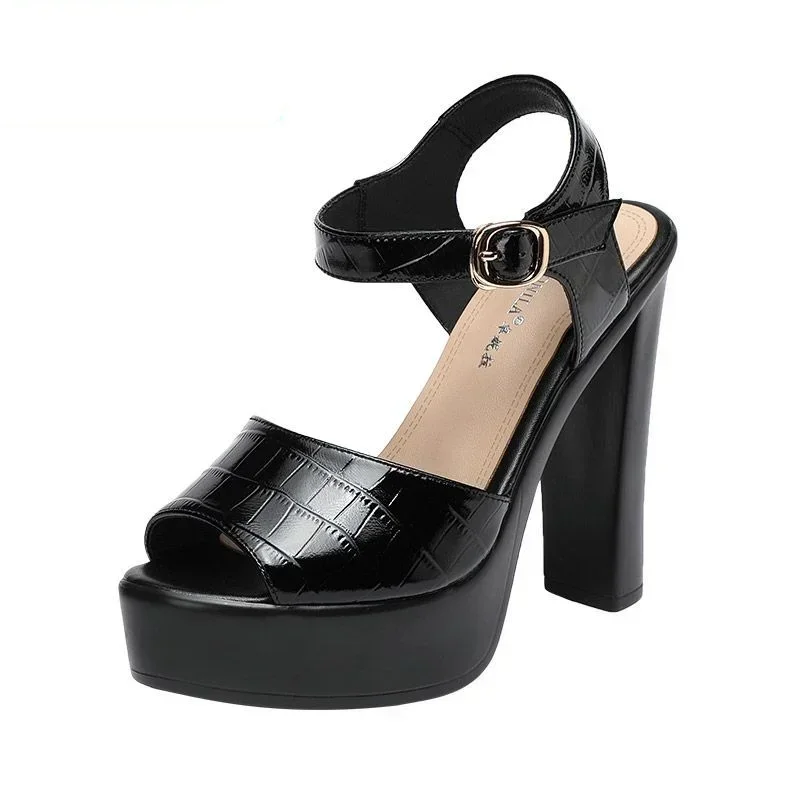 10cm 13cm Fashion Genuine Leat - Summer Clothing Dress review and price