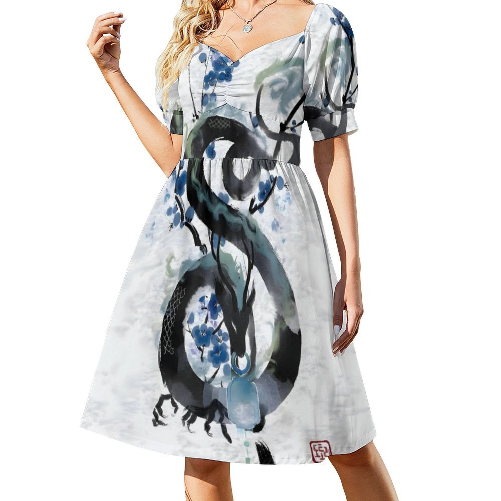 Japanese Blue Night Dragon Ink - Summer Clothing Japan review and price