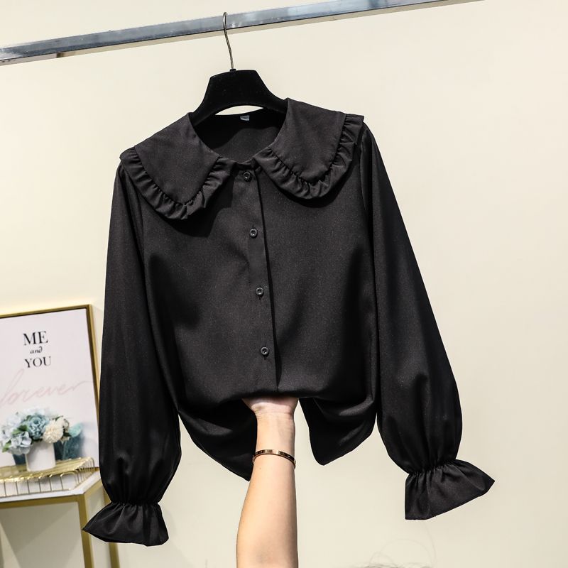 Spring Autumn New Doll Neck Bl - Summer Youth Clothing review and price